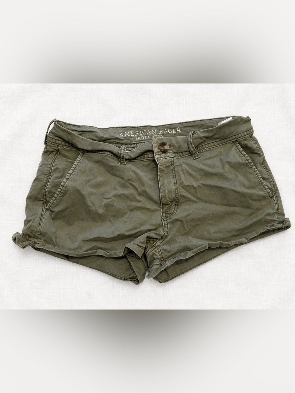 American Eagle Outfitters Olive Green Women's Shorts